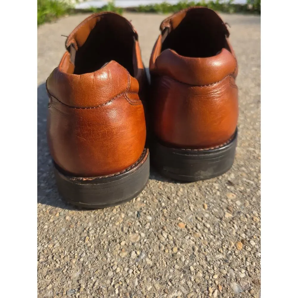 Johnston & Murphy Flex System Brown Leather Men's Loafers Size 11